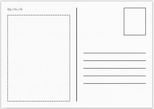 Art Postcard-Shell and Pearl