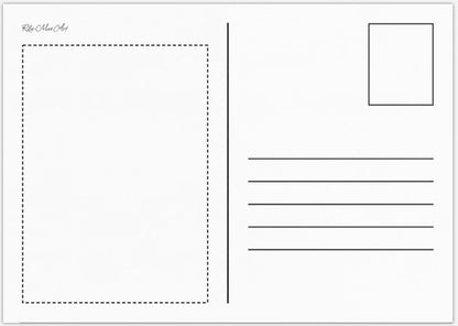 Art Postcard-Shell and Pearl