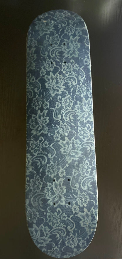 Lace — Original Cyanotype Skateboard Deck